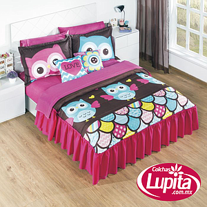 EDRECOLCHA ULTRASOFT BUHOS INDIVIDUAL (Elefantito)