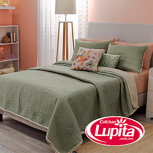 EDREDON QS/MAT XL JADE (Vianney 23)