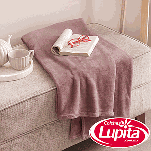 COBERTOR LIGERO FRAZADA LILA (Vianney 24)