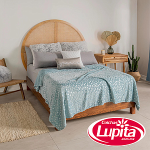 COBERTOR LIGERO FRAZADA CELESTE (Vianney 24)