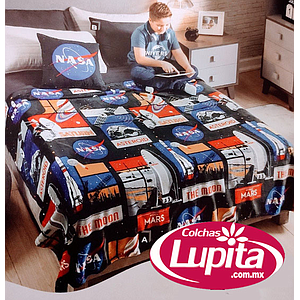 COBERTOR LIGERO MAT/IND NASA SPACE (Vianney)