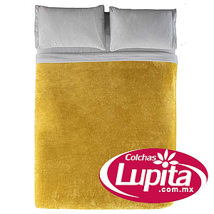 COBERTOR LIGERO KS/QS MOSTAZA (Vianney)