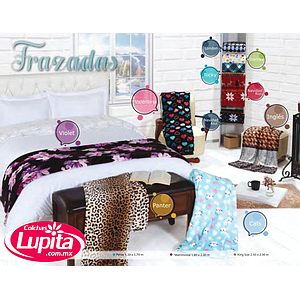 COBERTOR FRAZADA VIOLET KS (Primavera-Competition)