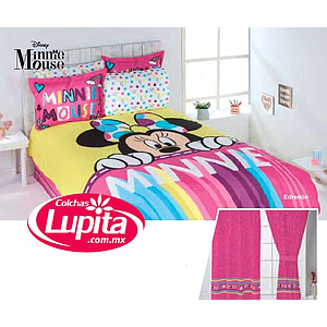 MINNIE COLORS EDREDON MAT (Primavera-Competition)