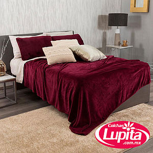 COBERTOR LIGERO FRAZADA TINTO (Vianney 24)